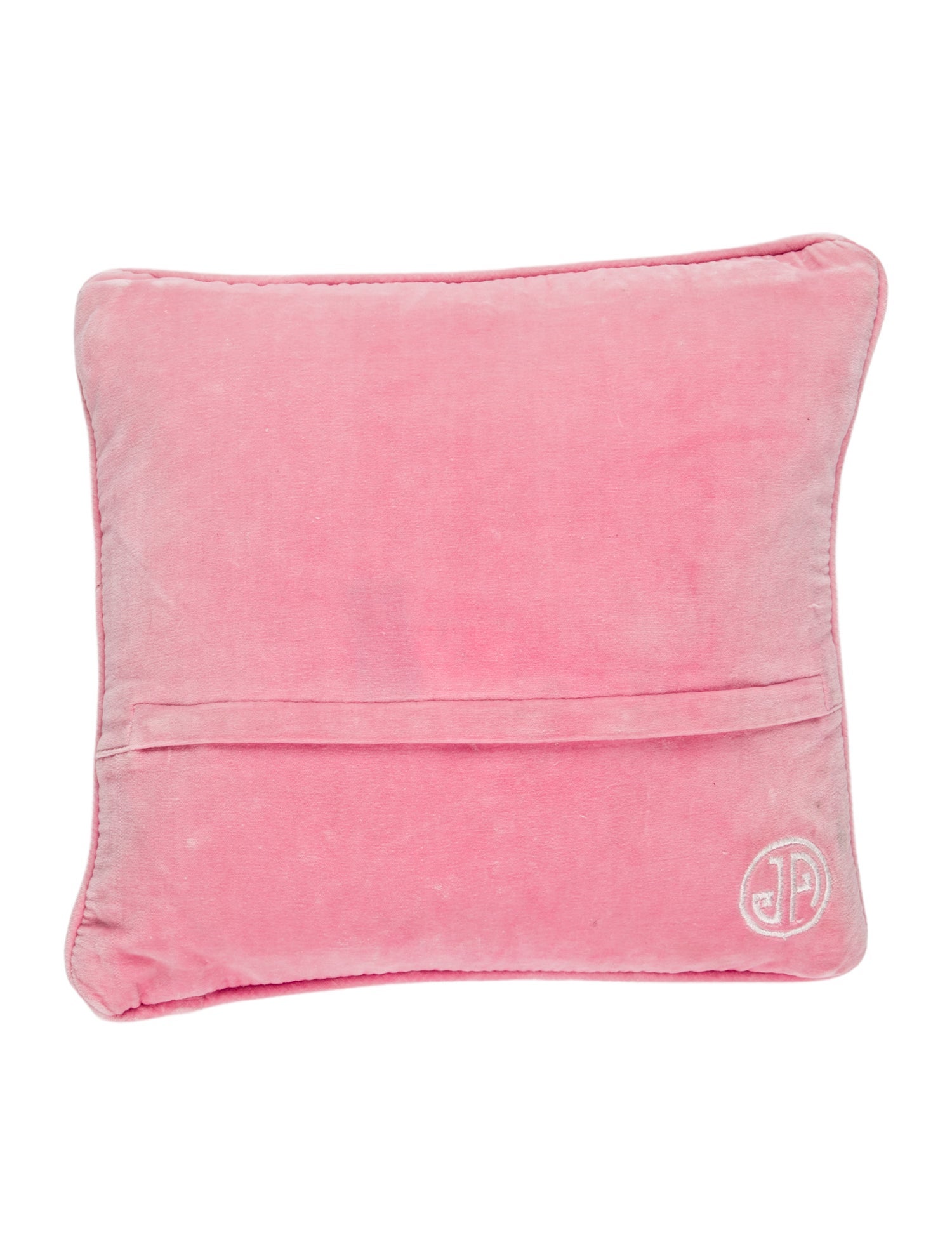 Jonathan Adler Elephant Needlepoint Throw Pillow