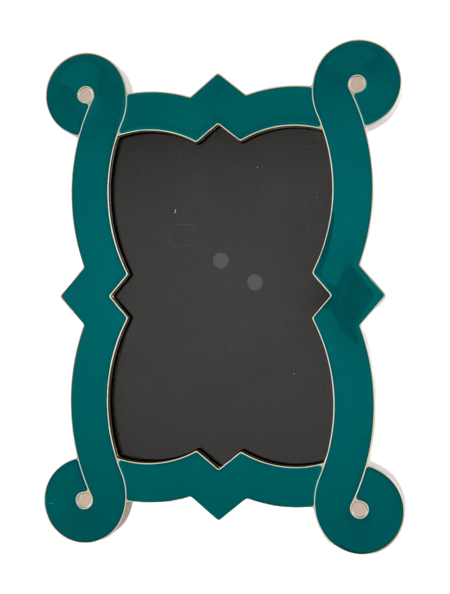 Jonathan Adler French Curve Enamel Resin Picture Frame