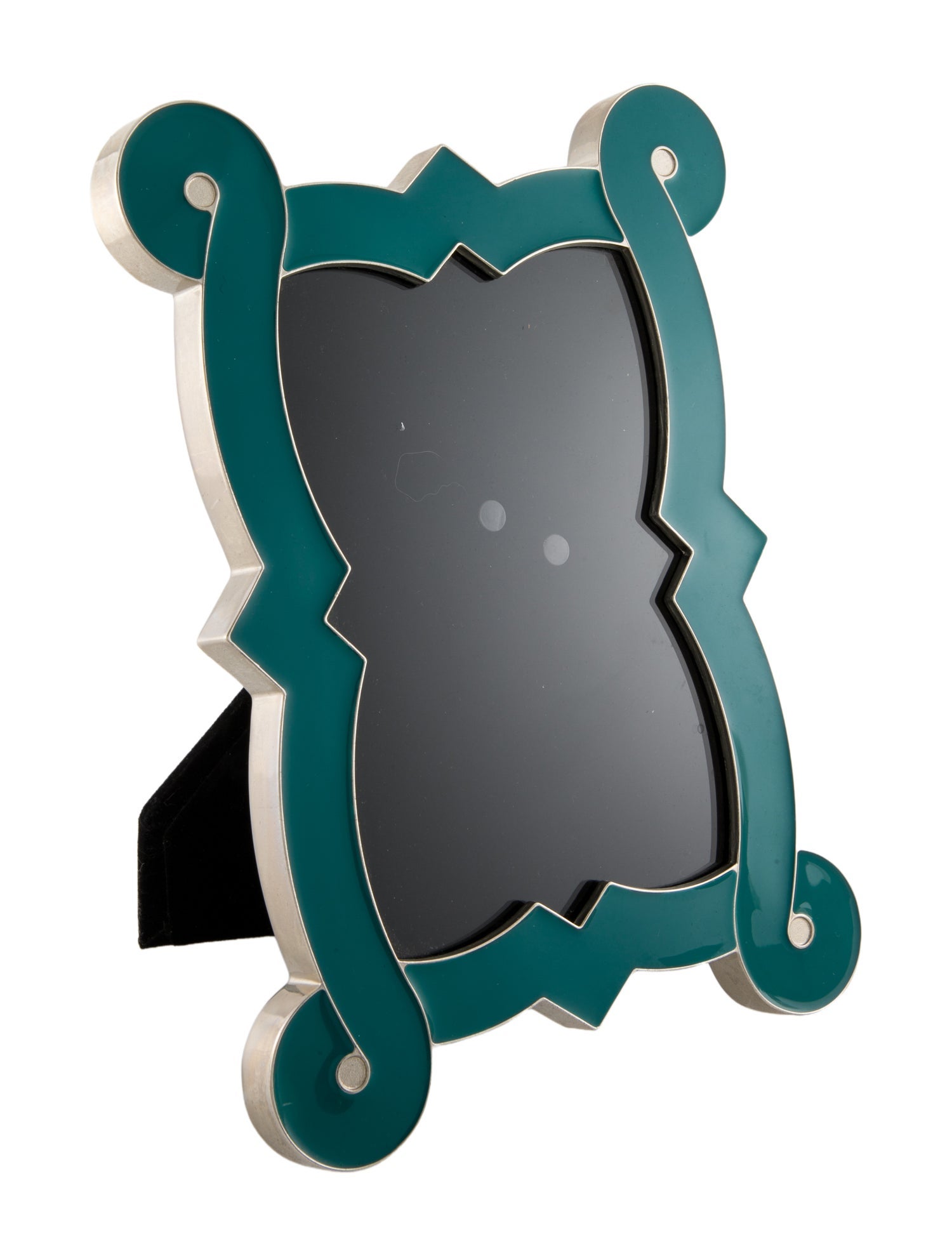 Jonathan Adler French Curve Enamel Resin Picture Frame