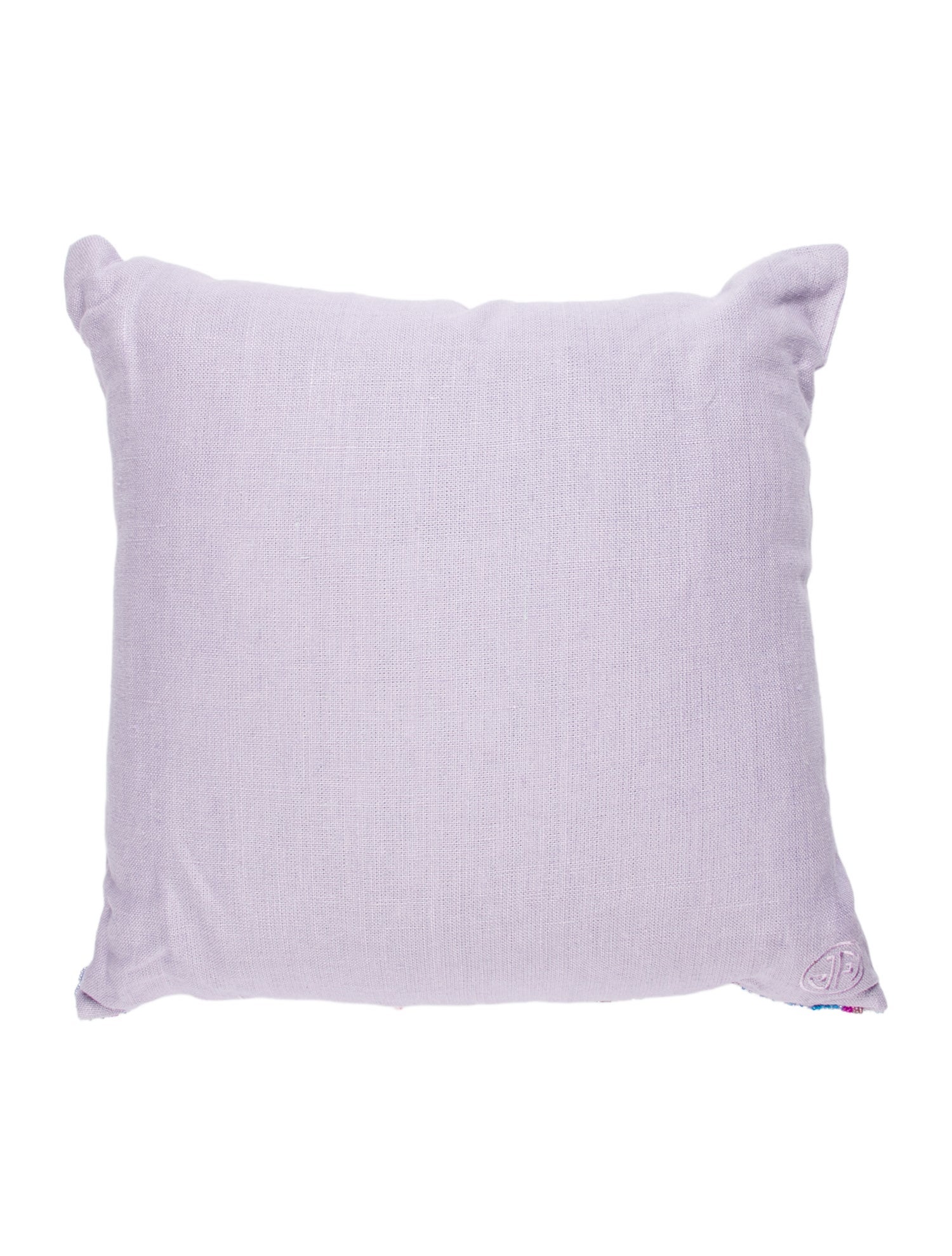 Jonathan Adler Linen Pair Of Birds Throw Pillow