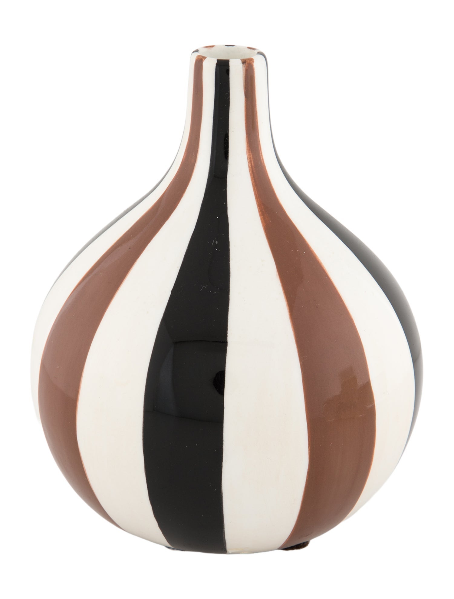 Jonathan Adler Striped Porcelain Vase
