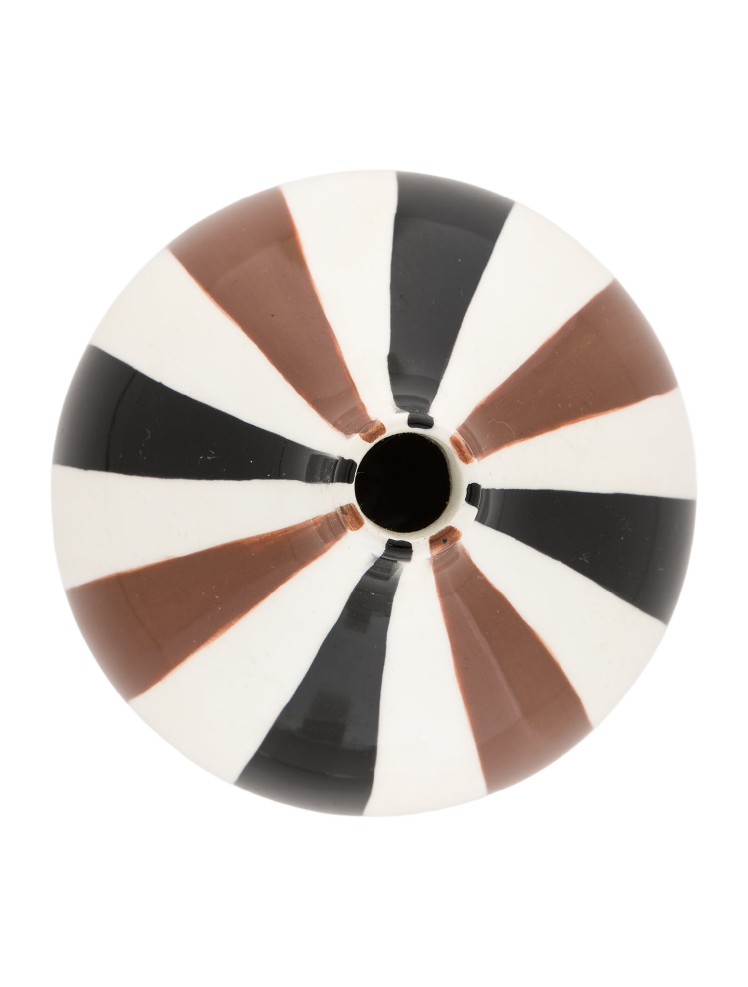 Jonathan Adler Striped Porcelain Vase