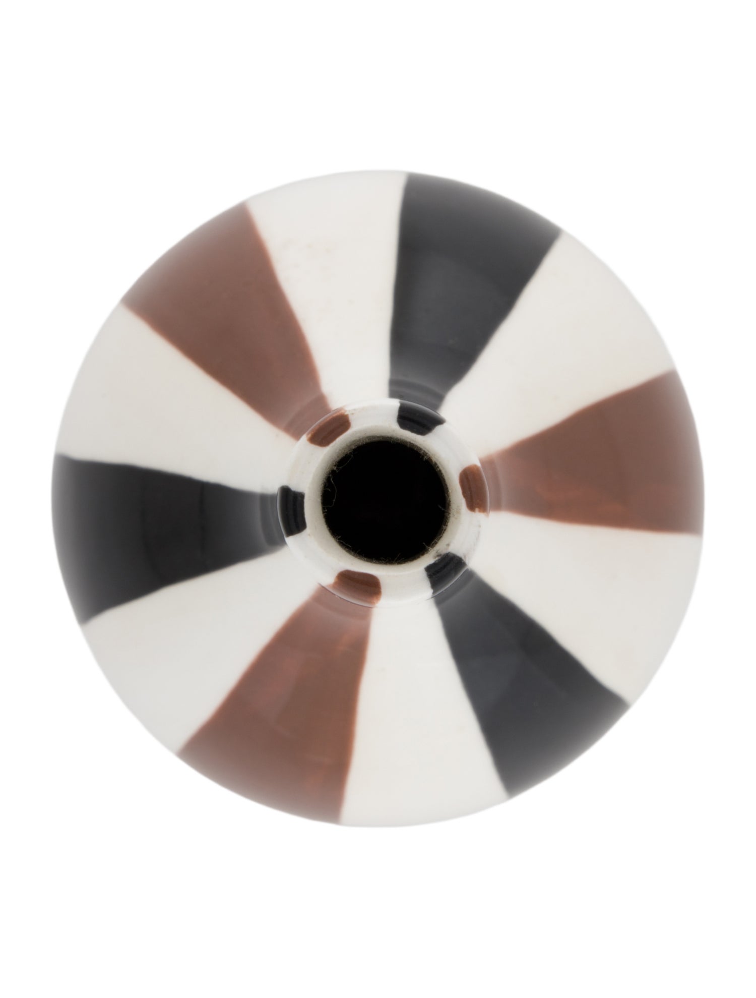 Jonathan Adler Striped Porcelain Vase