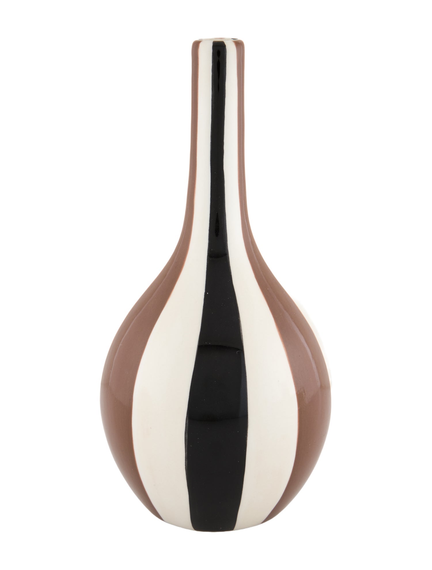 Jonathan Adler Striped Porcelain Vase