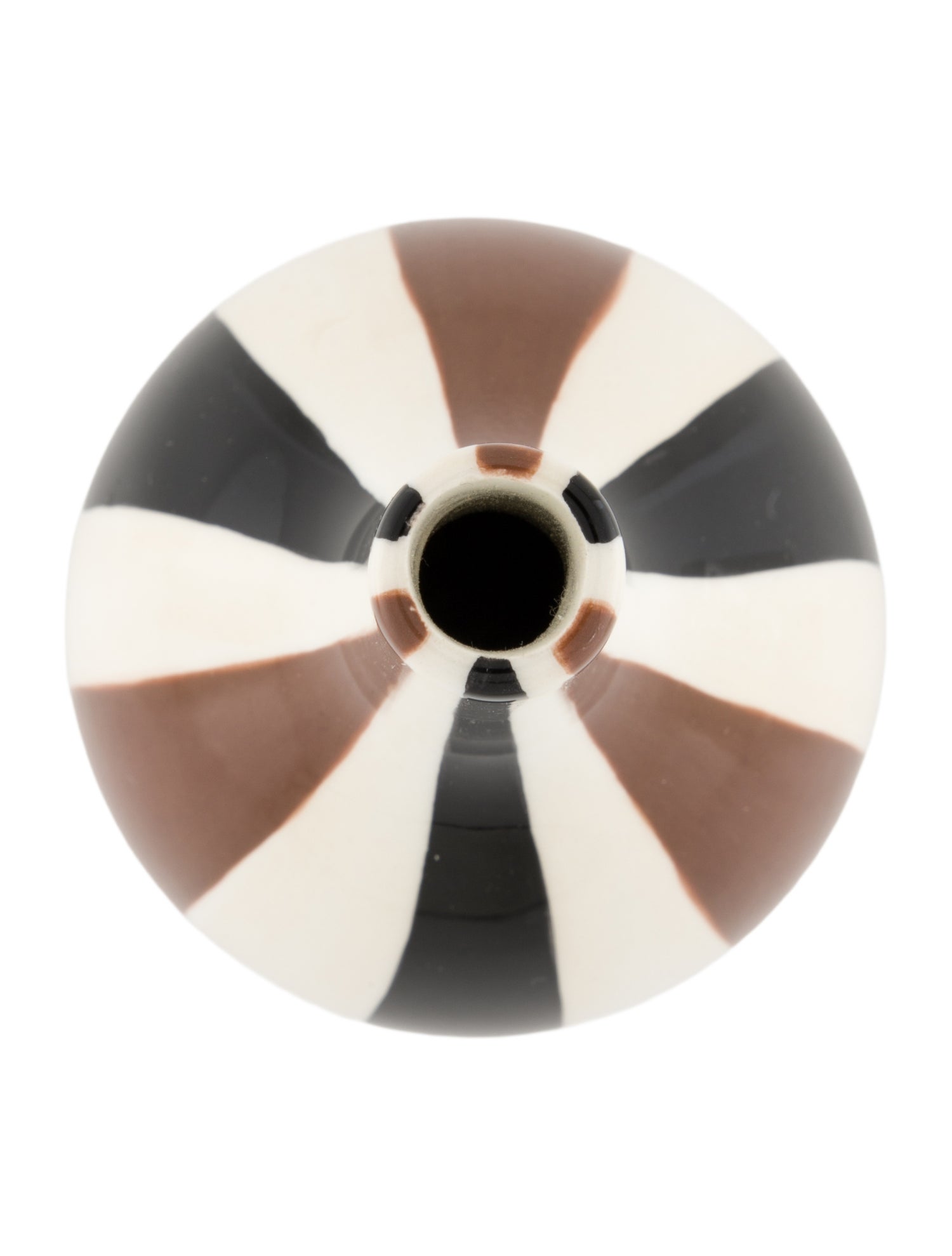 Jonathan Adler Striped Porcelain Vase