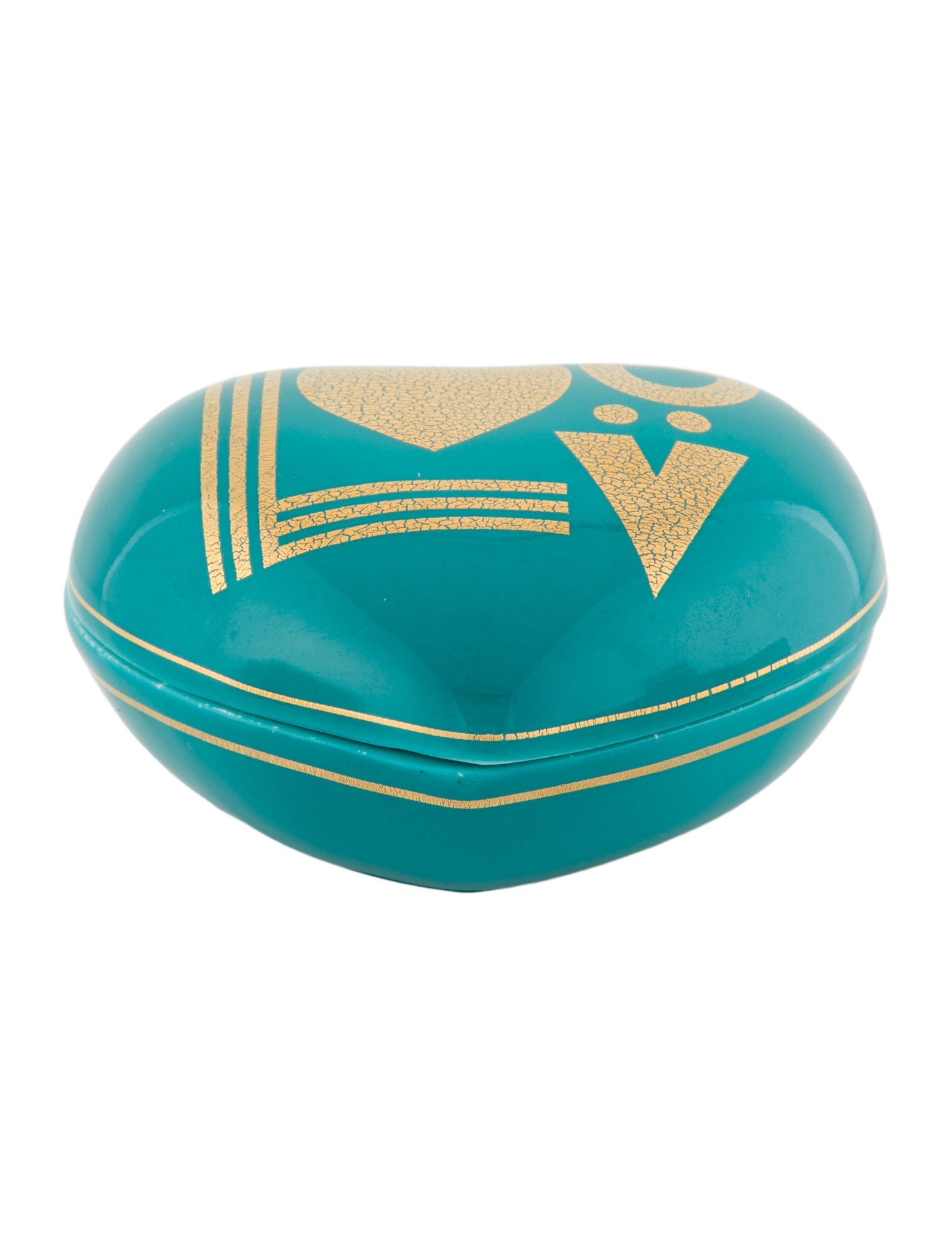 Jonathan Adler Porcelain Heart Jewelry Tray