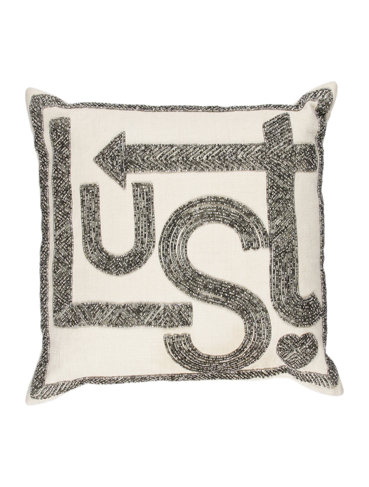 Jonathan Adler Lust Beaded Pillow