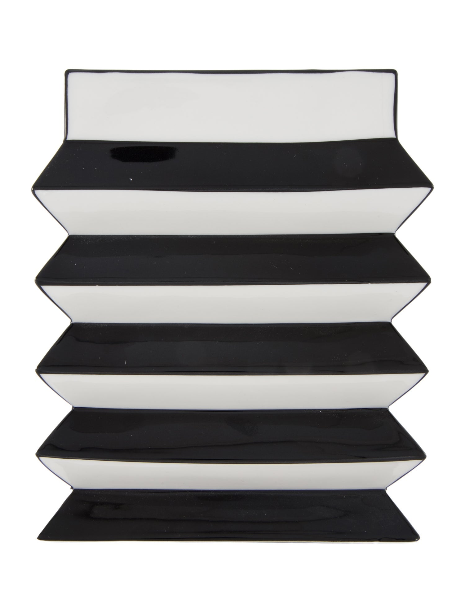 Jonathan Adler Porcelain Pleat Vase