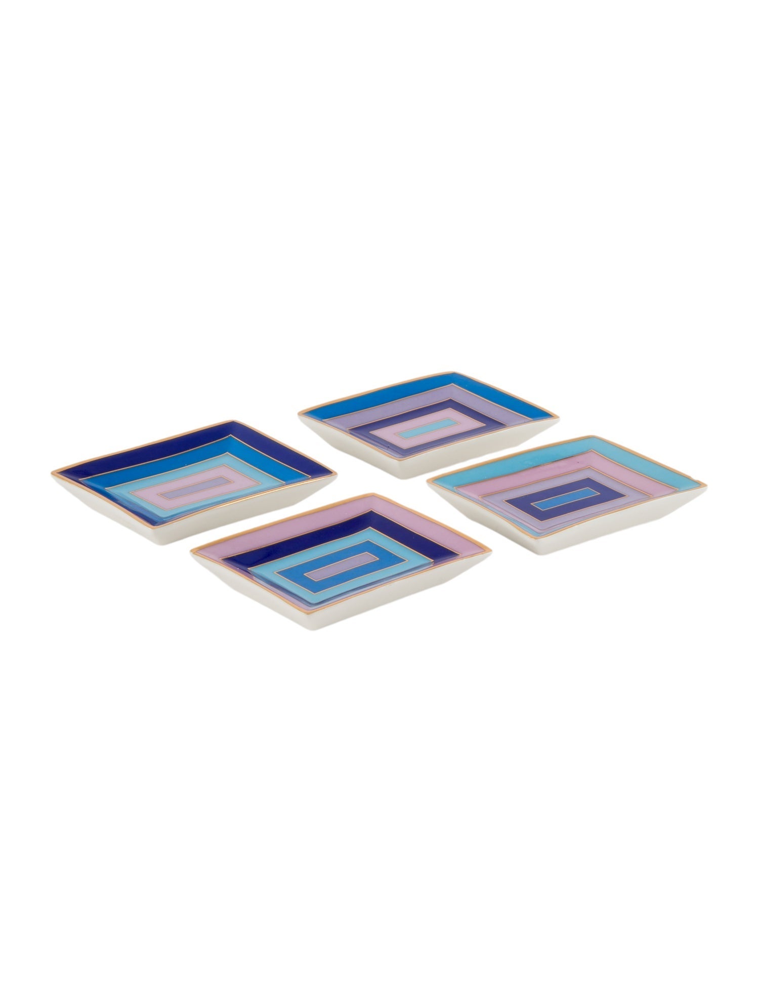 Jonathan Adler 4-Piece Scala Petite Trays Set w/ Tags