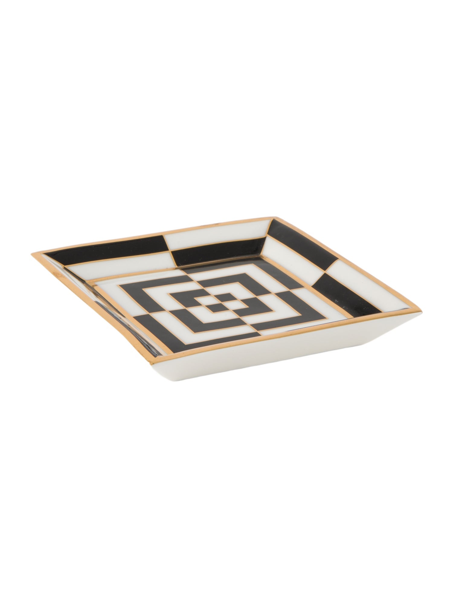 Jonathan Adler Op Art Square Tray