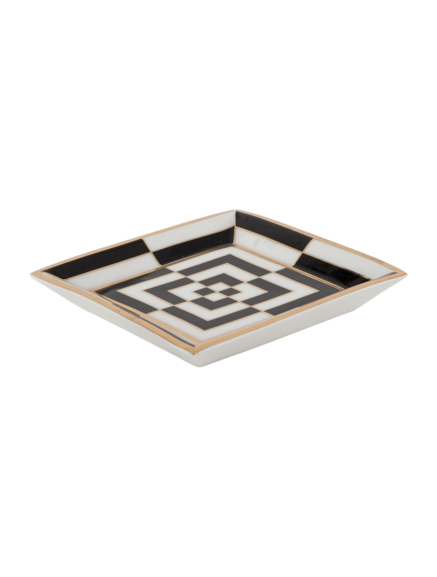 Jonathan Adler Op Art Square Tray