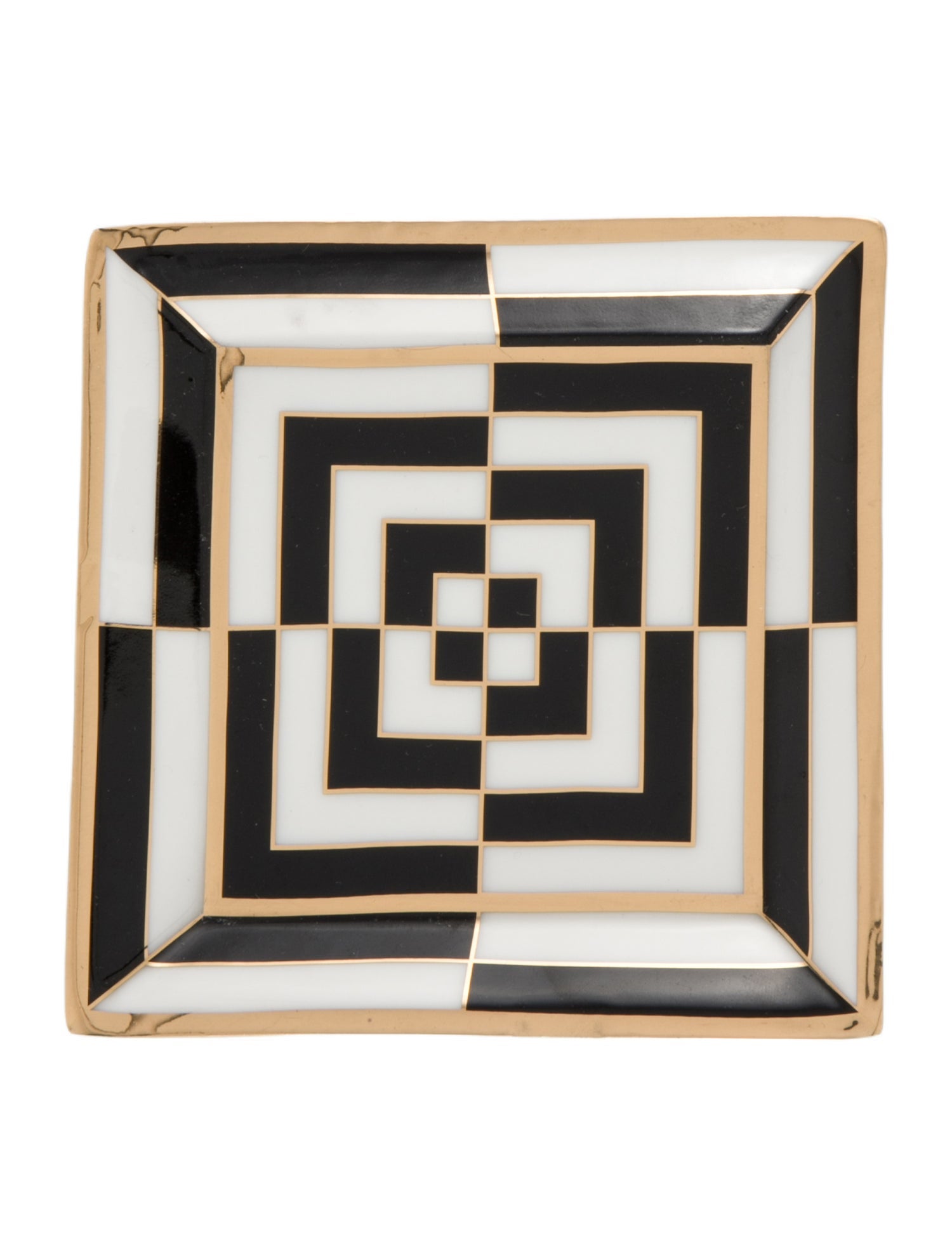 Jonathan Adler Op Art Square Tray