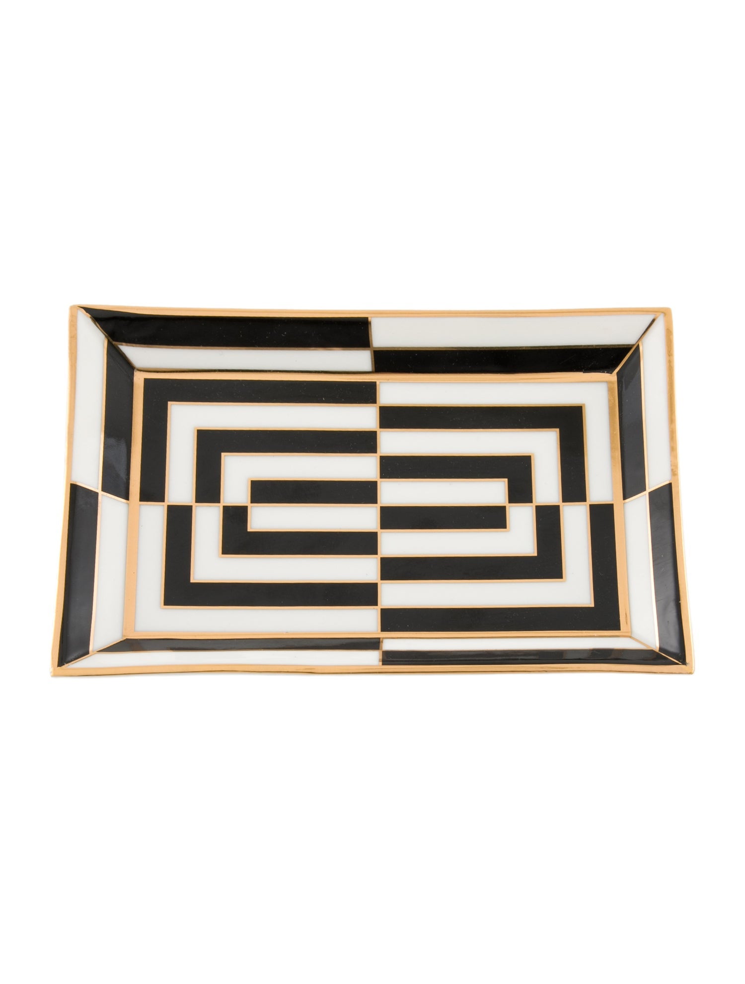 Jonathan Adler Op Art Rectangle Tray