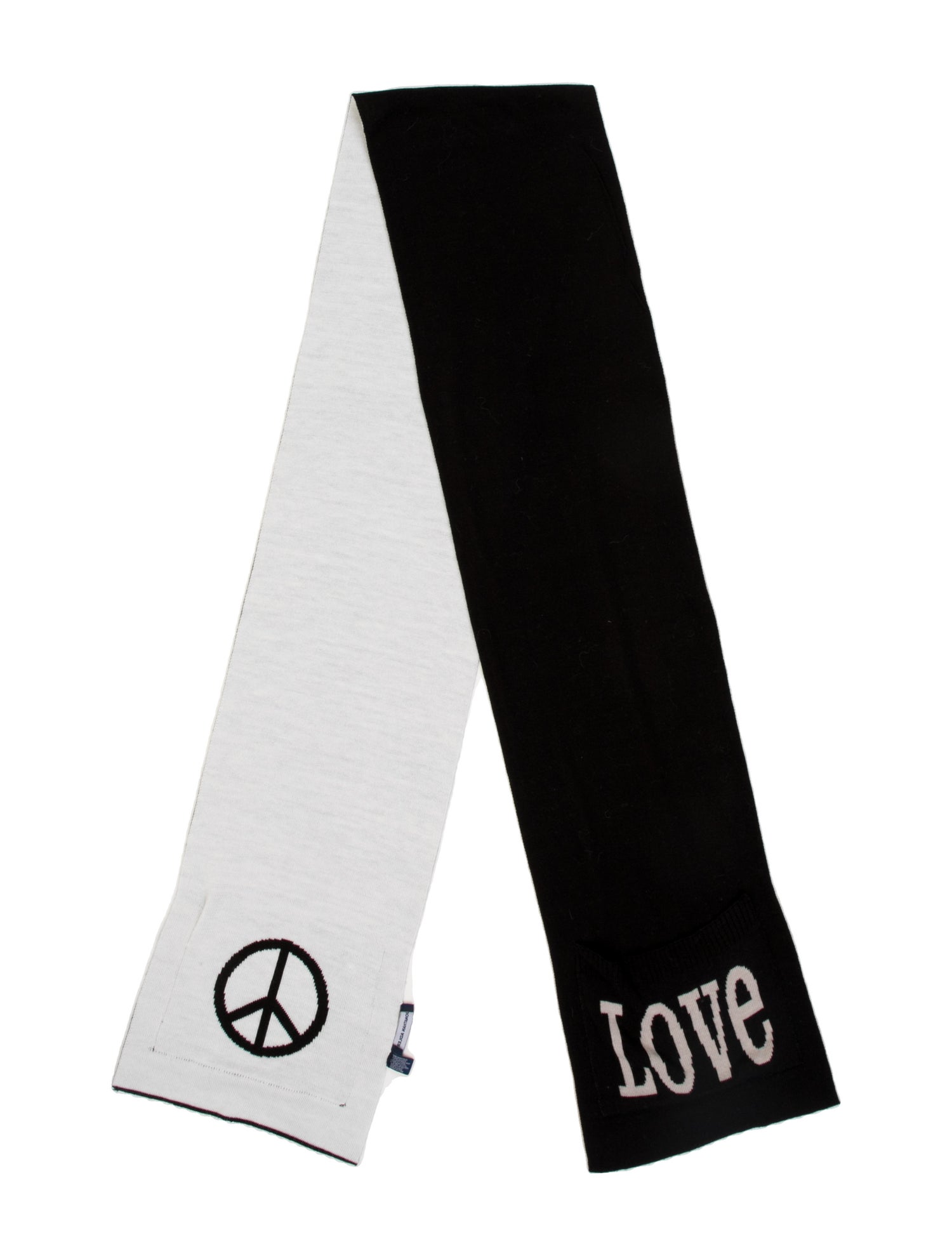 Jonathan Adler Acrylic Colorblock Pattern Scarf