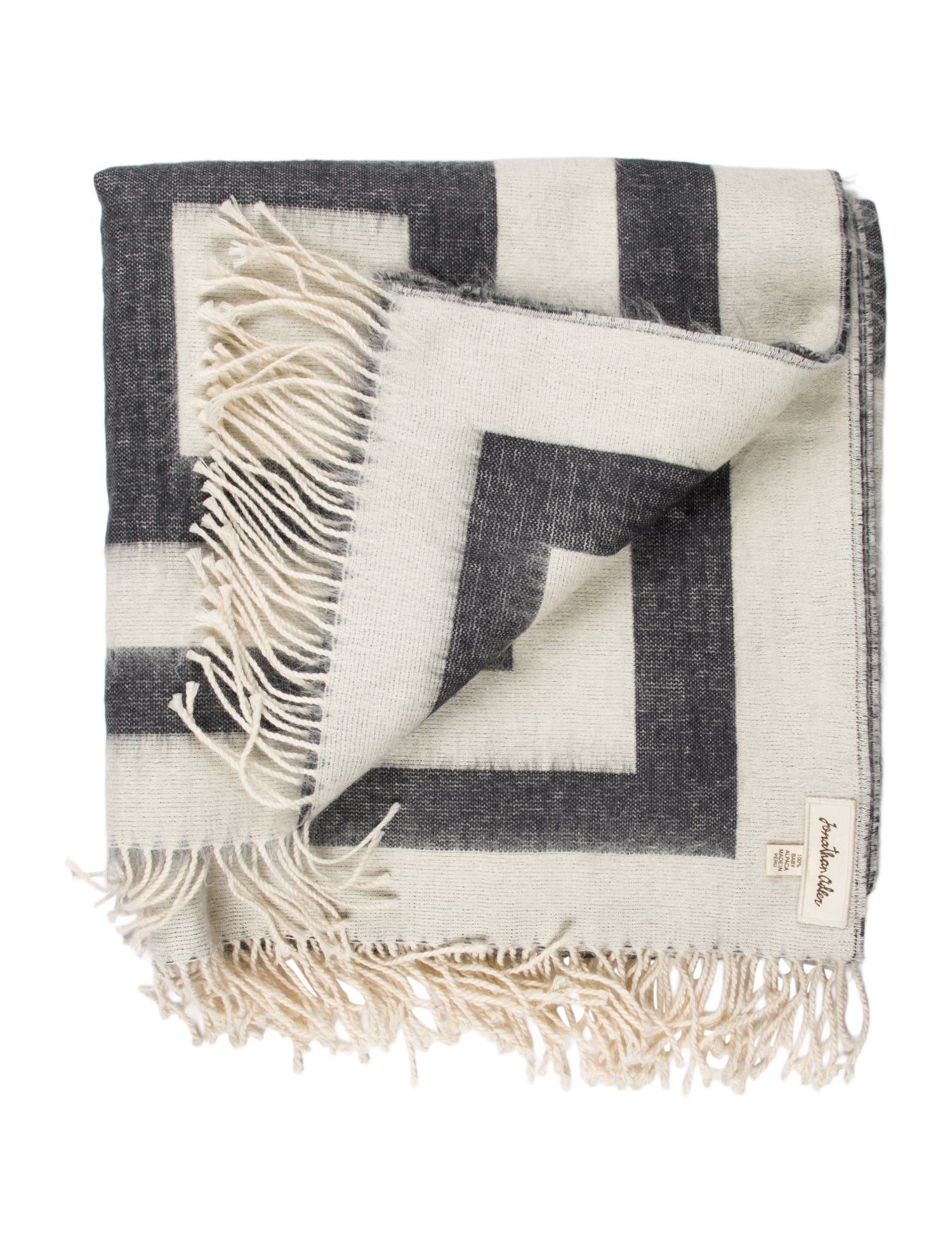 Jonathan Adler Baby Alpaca Throw Blanket
