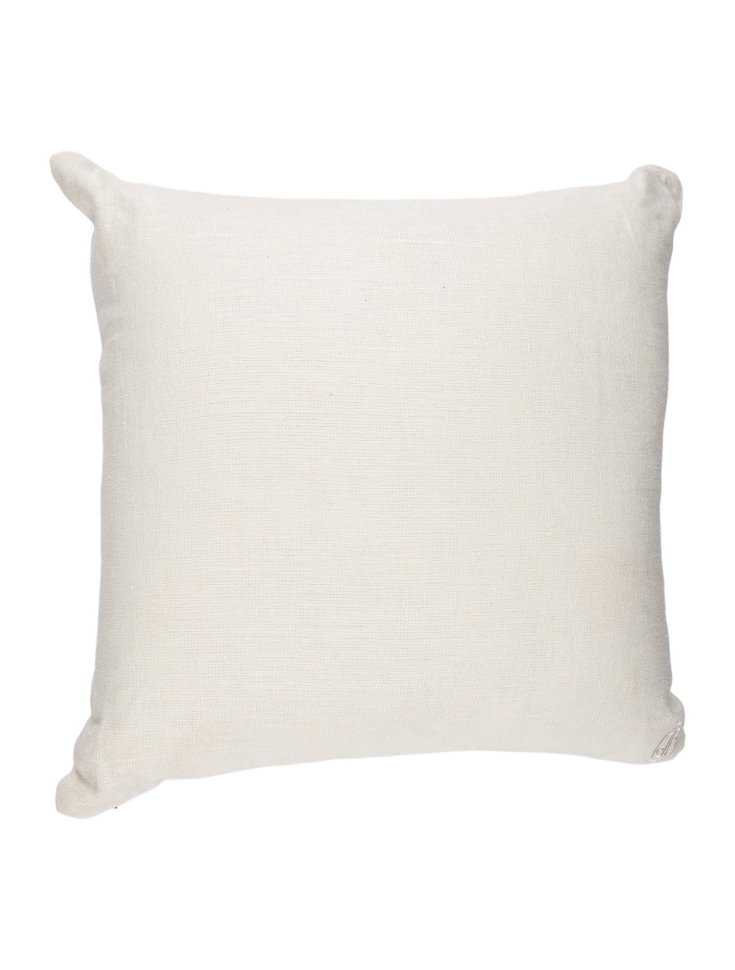 Jonathan Adler Hand-Beaded Linen Rainbow Pillow