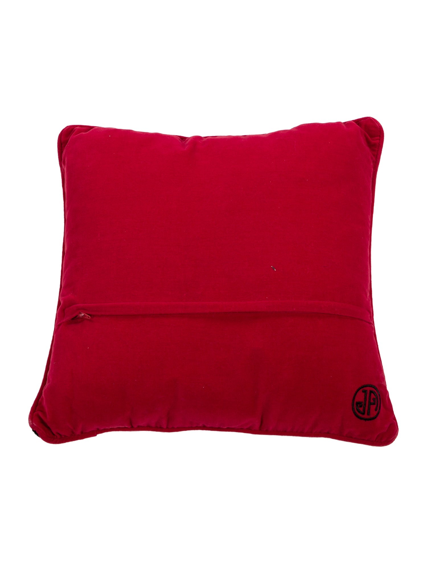 Jonathan Adler Heart Needlepoint Throw Pillow