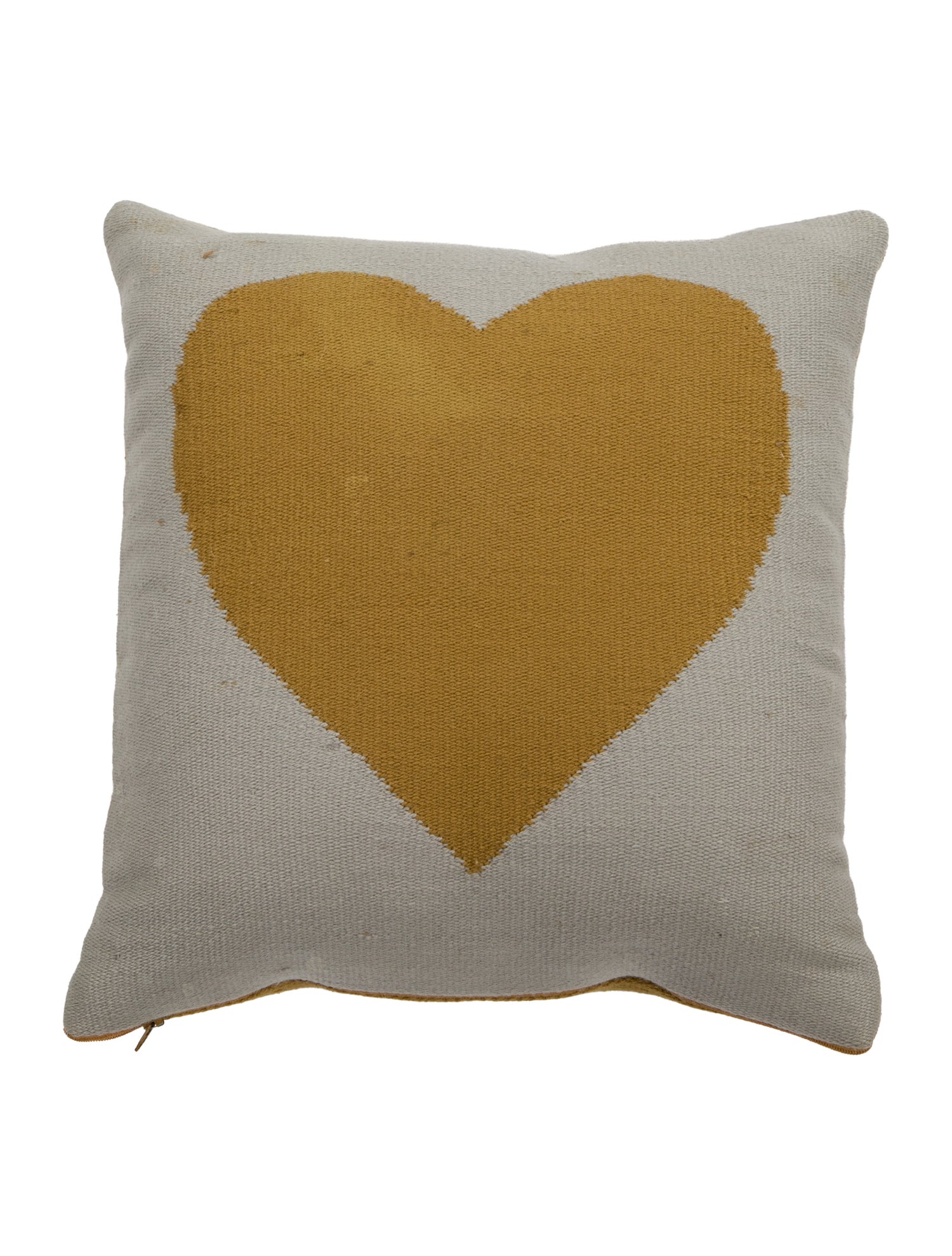 Jonathan Adler Peace & Love Reversible Needlepoint Throw Pillow