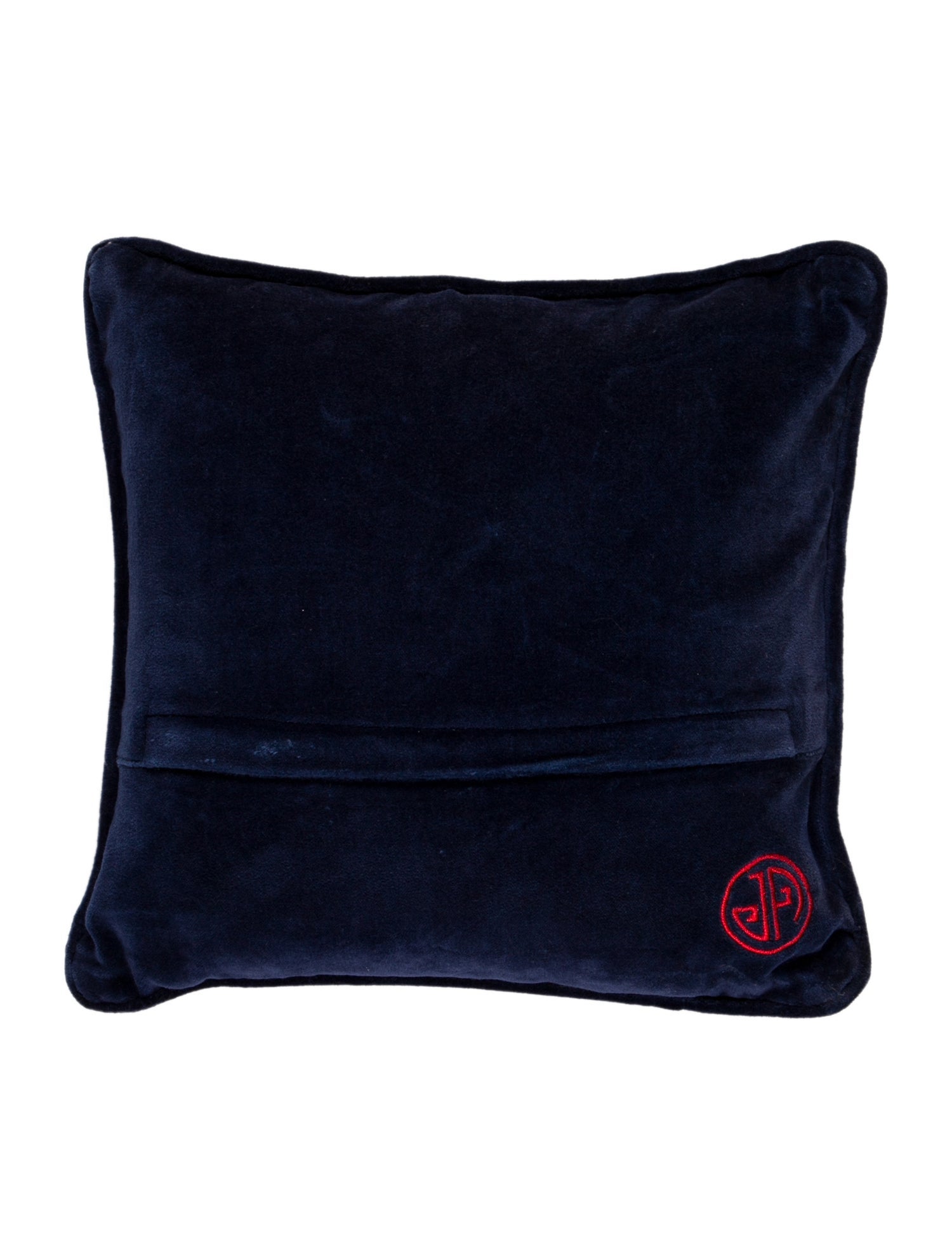 Jonathan Adler Jet Set Paris Needlepoint Throw Pillow