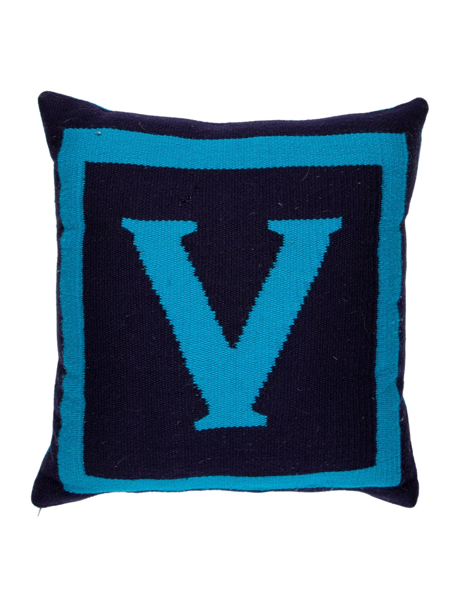 Jonathan Adler Letter Wool Throw Pillow