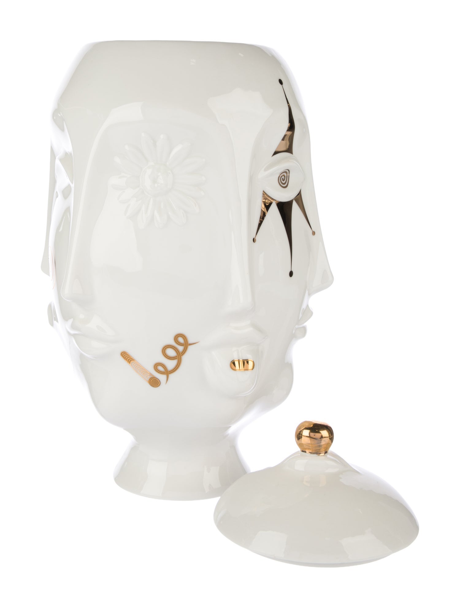 Jonathan Adler Gilded Frida Container