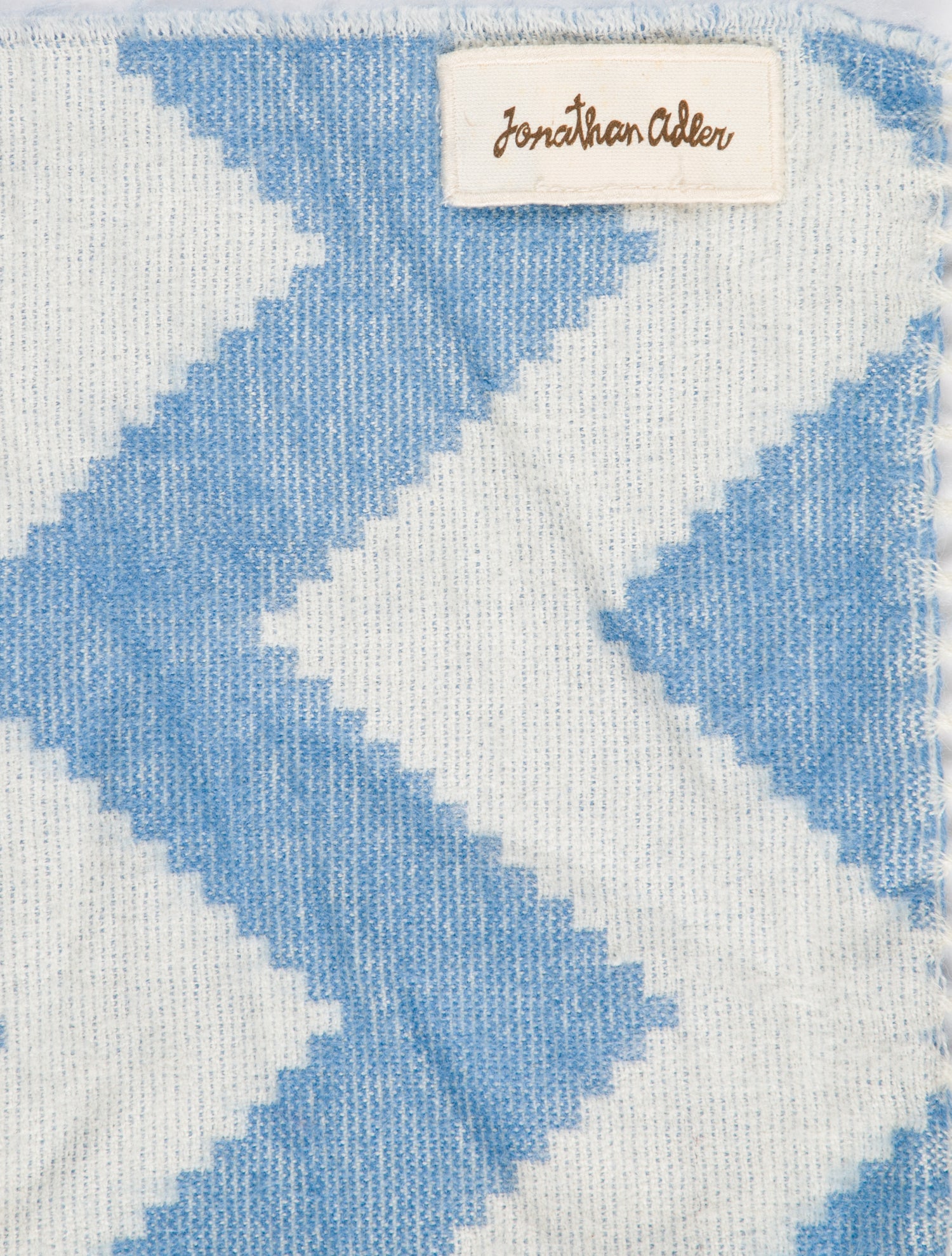 Jonathan Adler Zig Zag Alpaca Throw Blanket