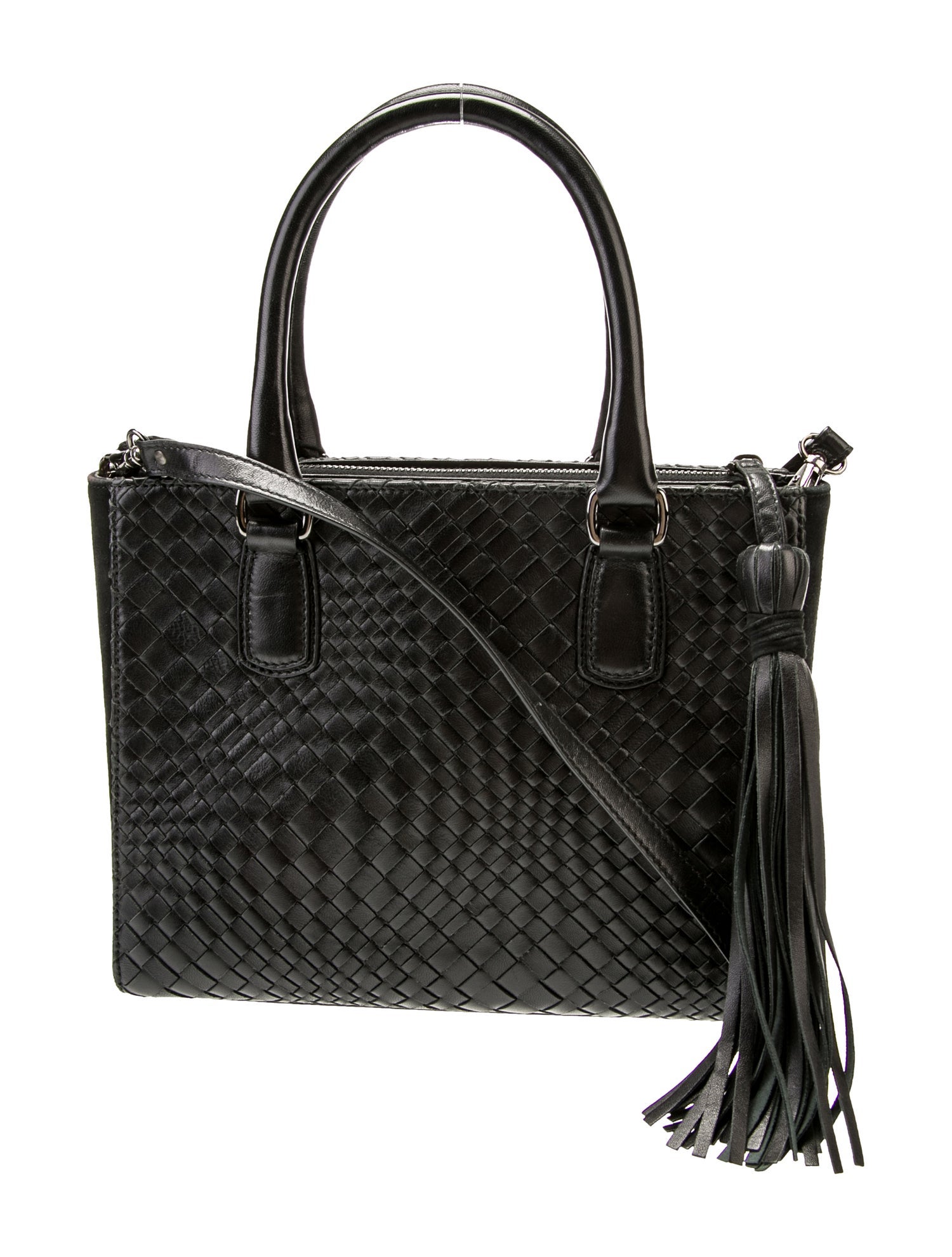 Jennifer Tattanelli Leather Top Handle Bag