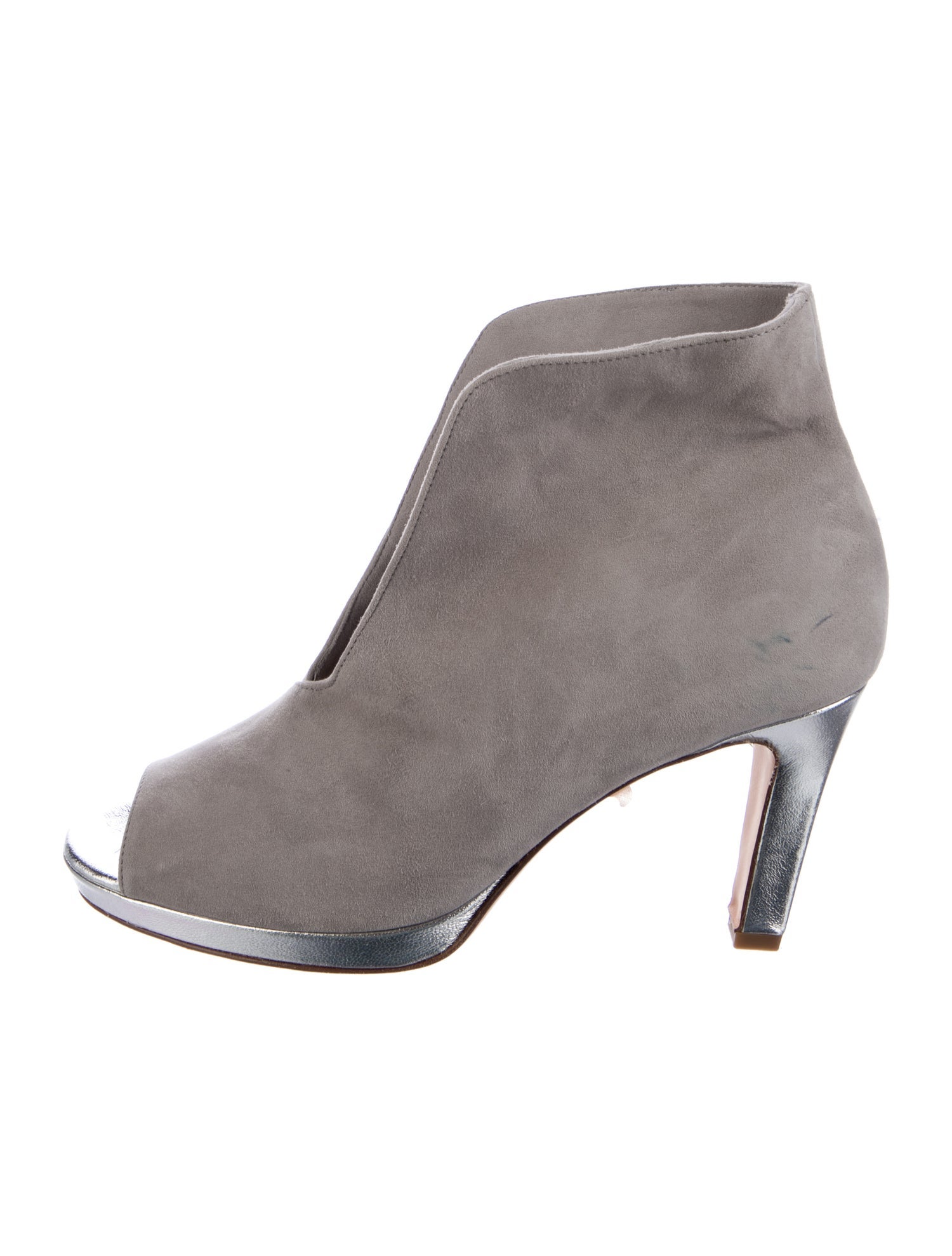 Jennifer Tattanelli Vintage Suede D'Orsay Pumps