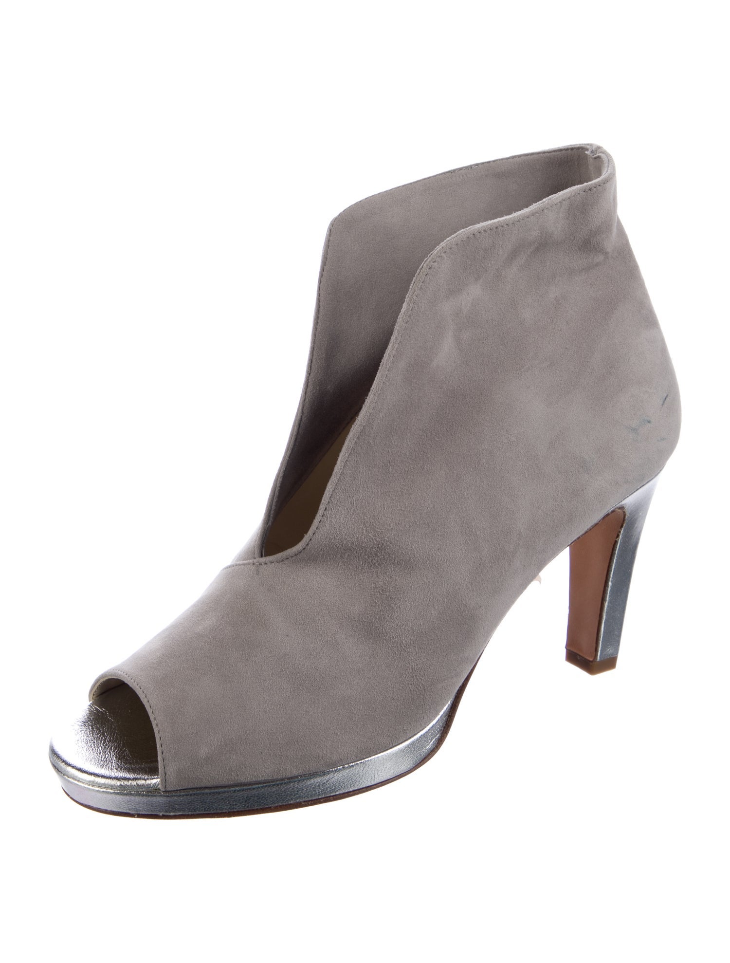 Jennifer Tattanelli Vintage Suede D'Orsay Pumps