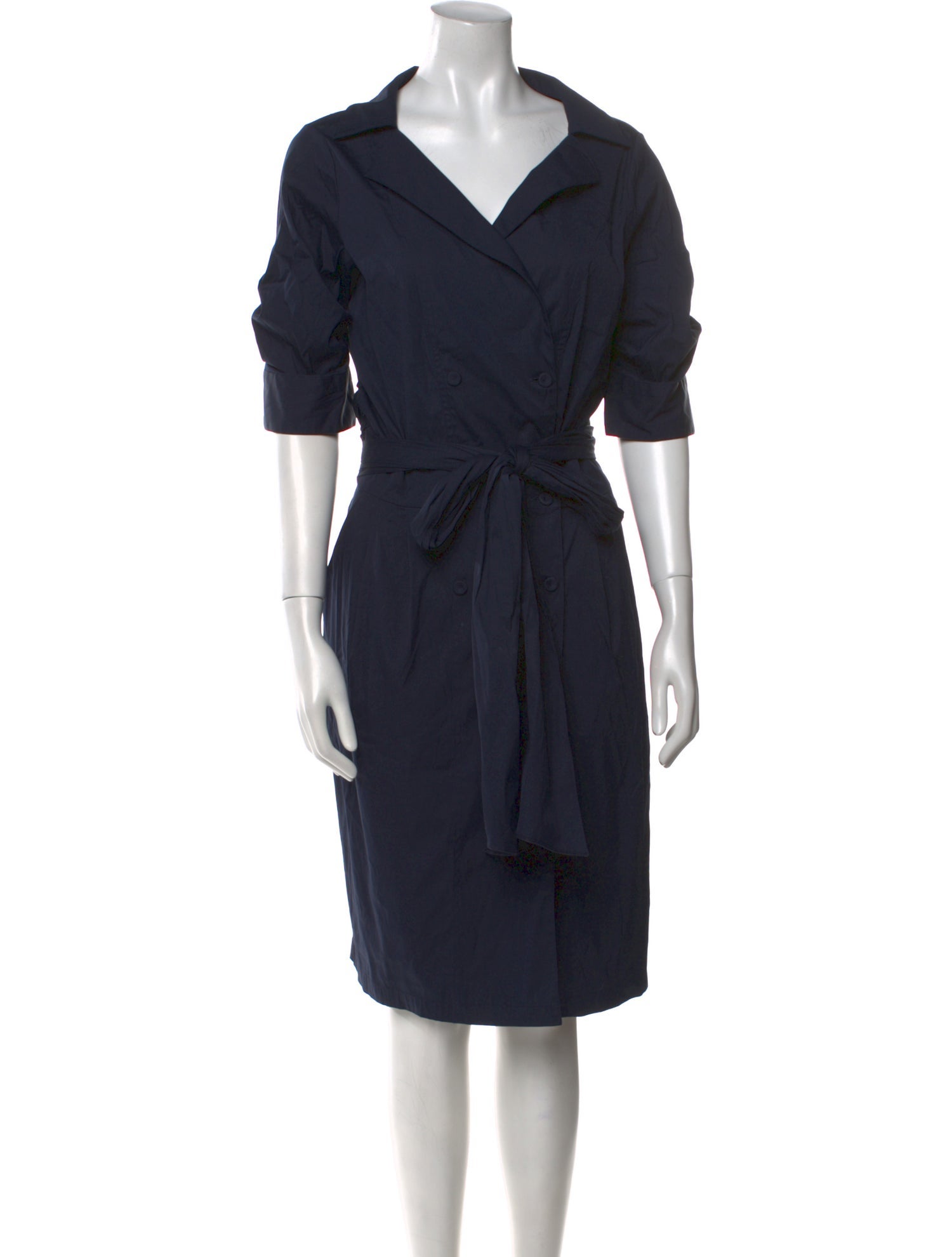 Jennifer Tattanelli V-Neck Knee-Length Dress w/ Tags