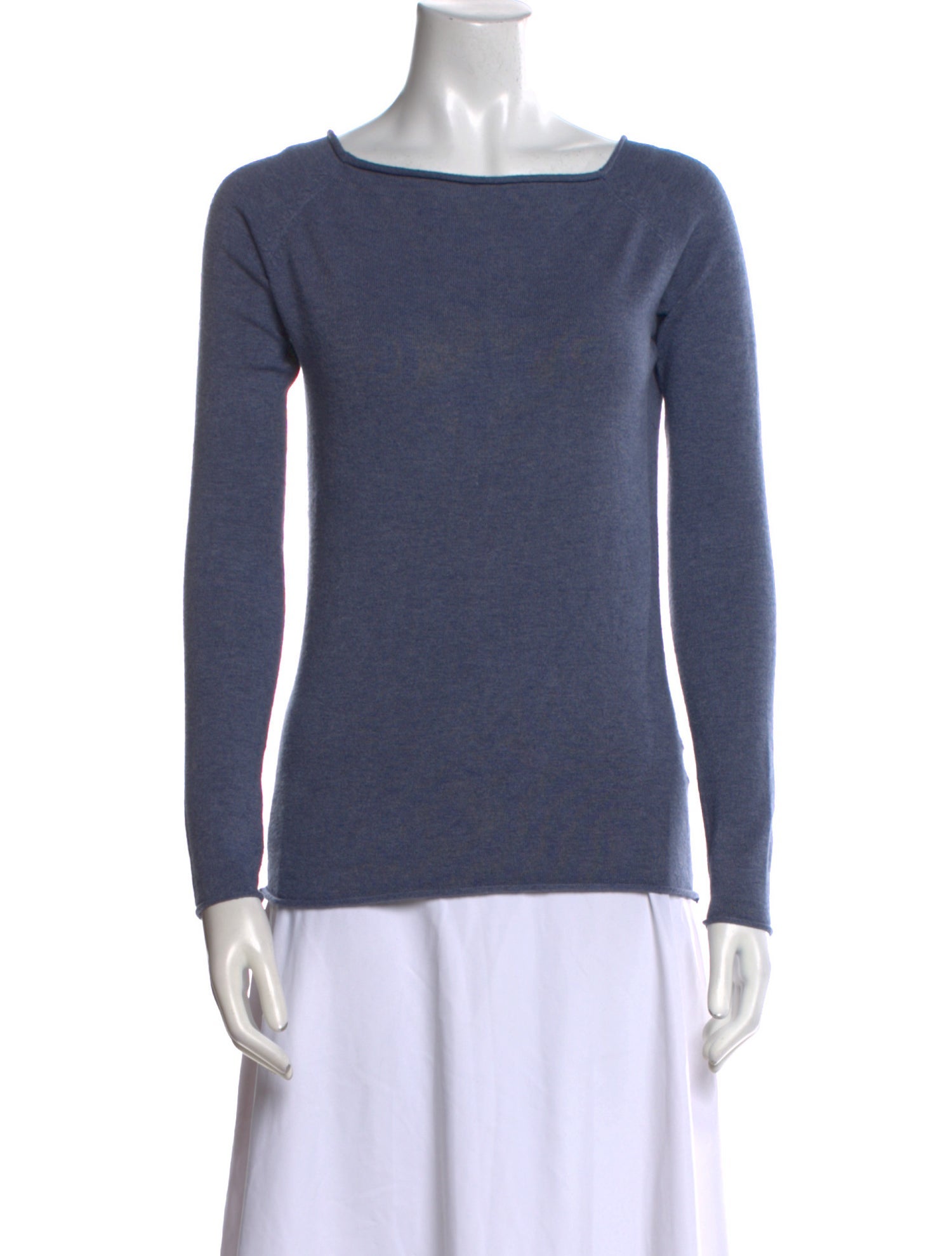 Jennifer Tattanelli Cashmere Bateau Neckline Sweater