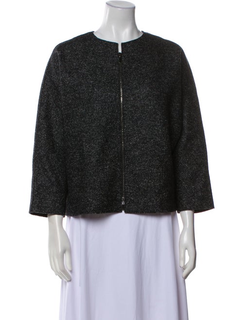 Jennifer Tattanelli Virgin Wool Tweed Pattern Jacket