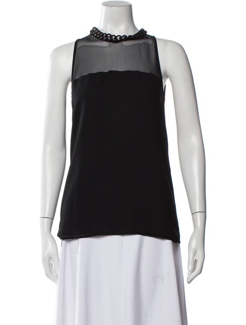 Jennifer Tattanelli Crew Neck Sleeveless Top