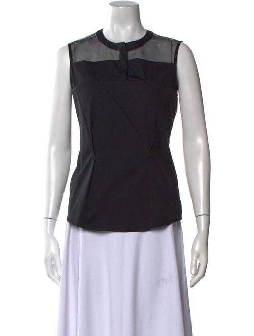 Jennifer Tattanelli Silk Crew Neck Top