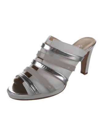 Jennifer Tattanelli Leather Slides