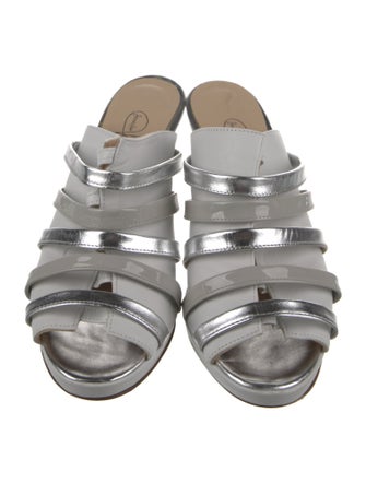 Jennifer Tattanelli Leather Slides