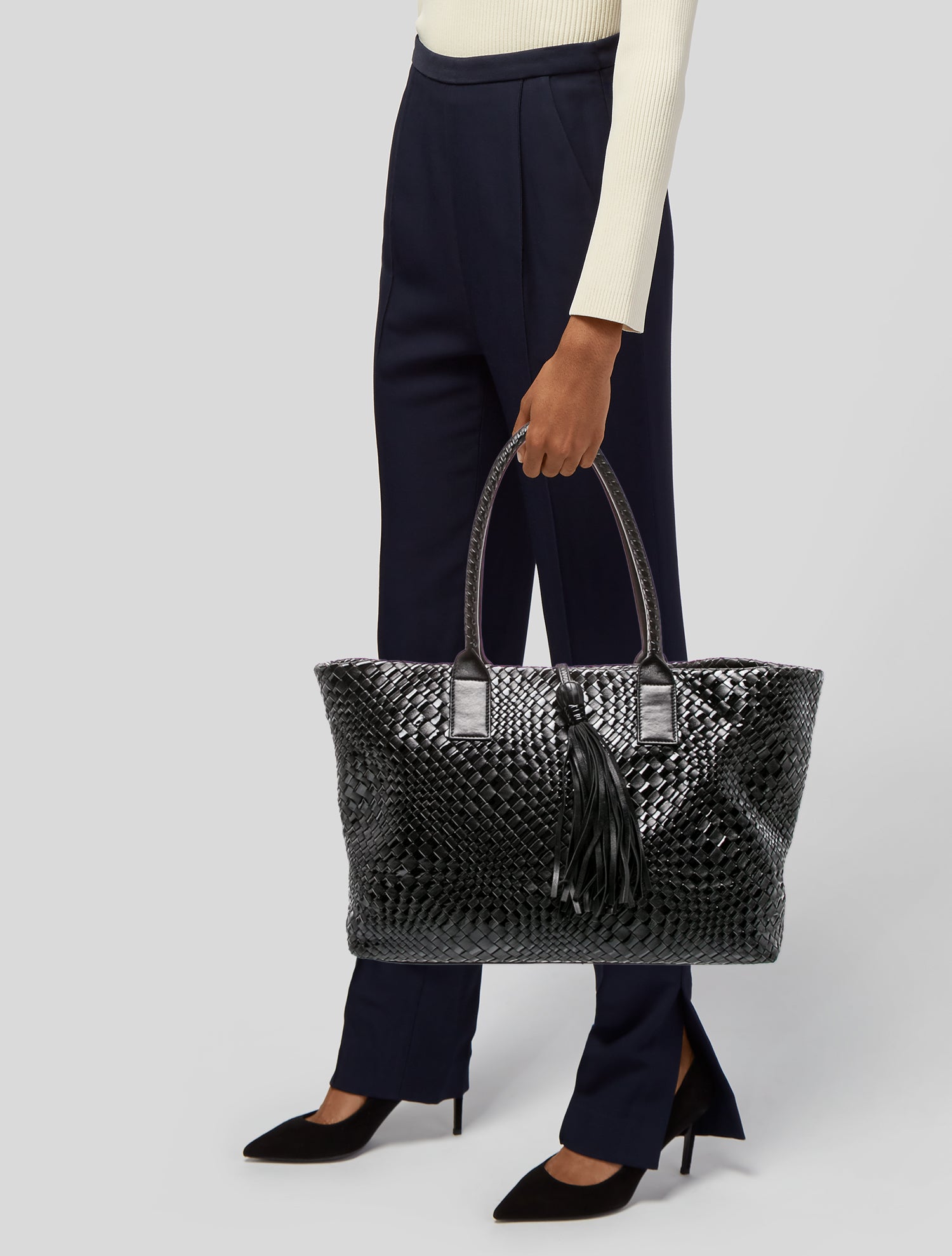 Jennifer Tattanelli Leather Tote
