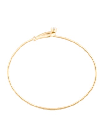 Jade Trau 18K Diamond Riata Bangle