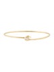 Jade Trau 18K Diamond Hook Bangle