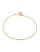 Jade Trau 18K Diamond Hook Bangle
