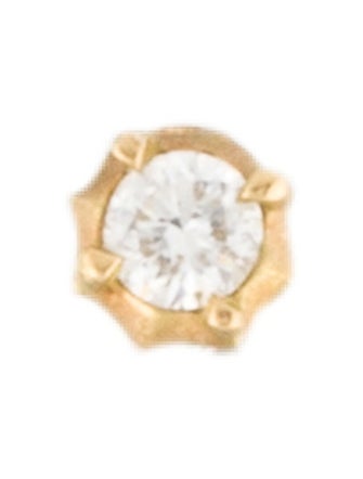 Jade Trau 18K Diamond Small Sophisticate Single Stud Earring