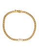 Jade Trau 18K Diamond Posey Curb Chain Bracelet