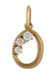 Jade Trau 18K Diamond Initial 'O' Charm