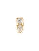 Jade Trau 18K Diamond Posey Stud Single Earring