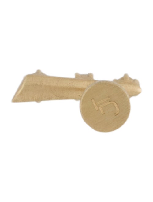 Jade Trau 18K Diamond Kismet Bar Piercing Stud Earring