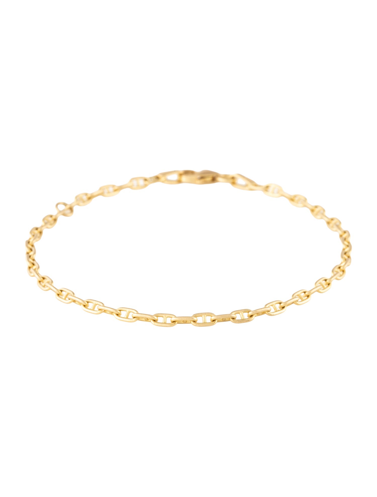 Jade Trau 18K Anchor Chain Bracelet
