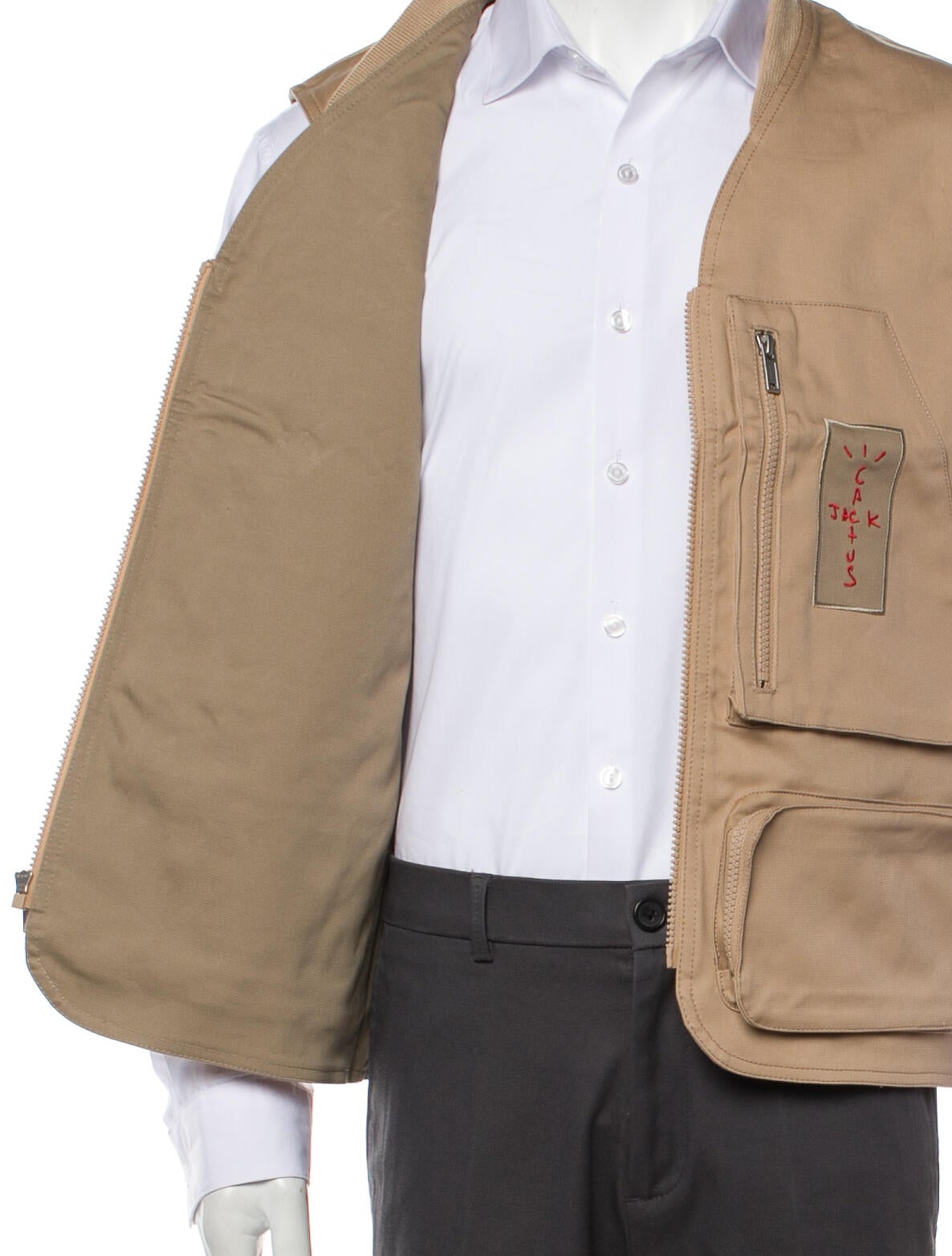 Jordan x Travis Scott Cactus Jack Utility Vest w/ Tags - Neutrals