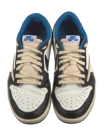 Jordan x Travis Scott x Fragment Design 1 Retro Low OG SP Athletic Sneakers