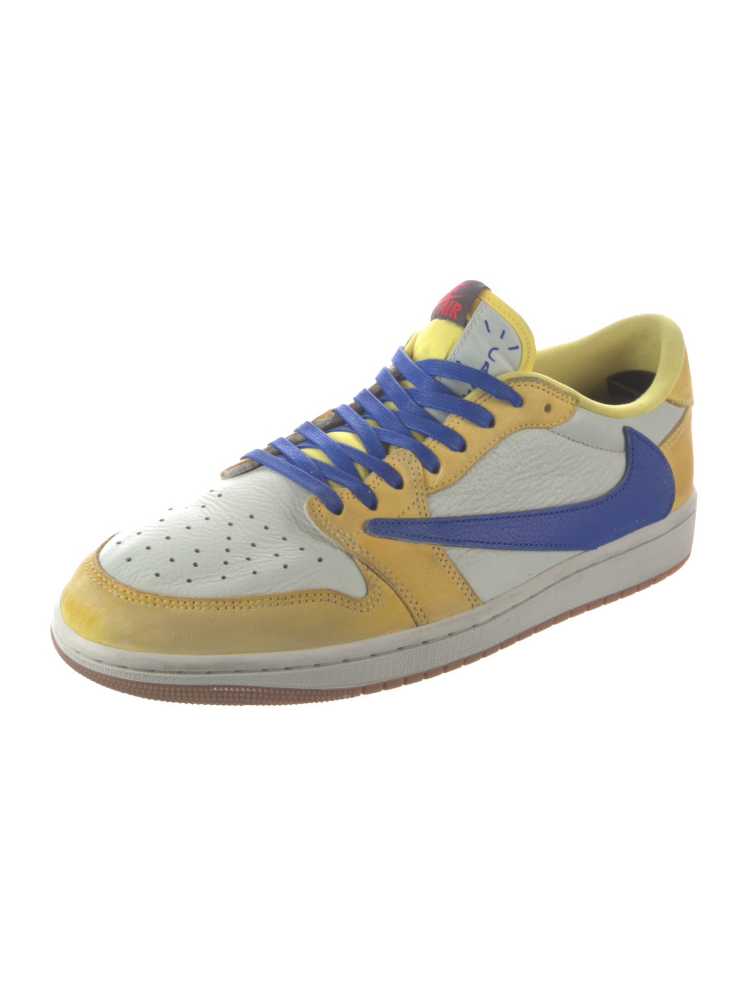 Jordan x Travis Scott 1 Retro Low OG SP Canary Sneakers - Sneakers 