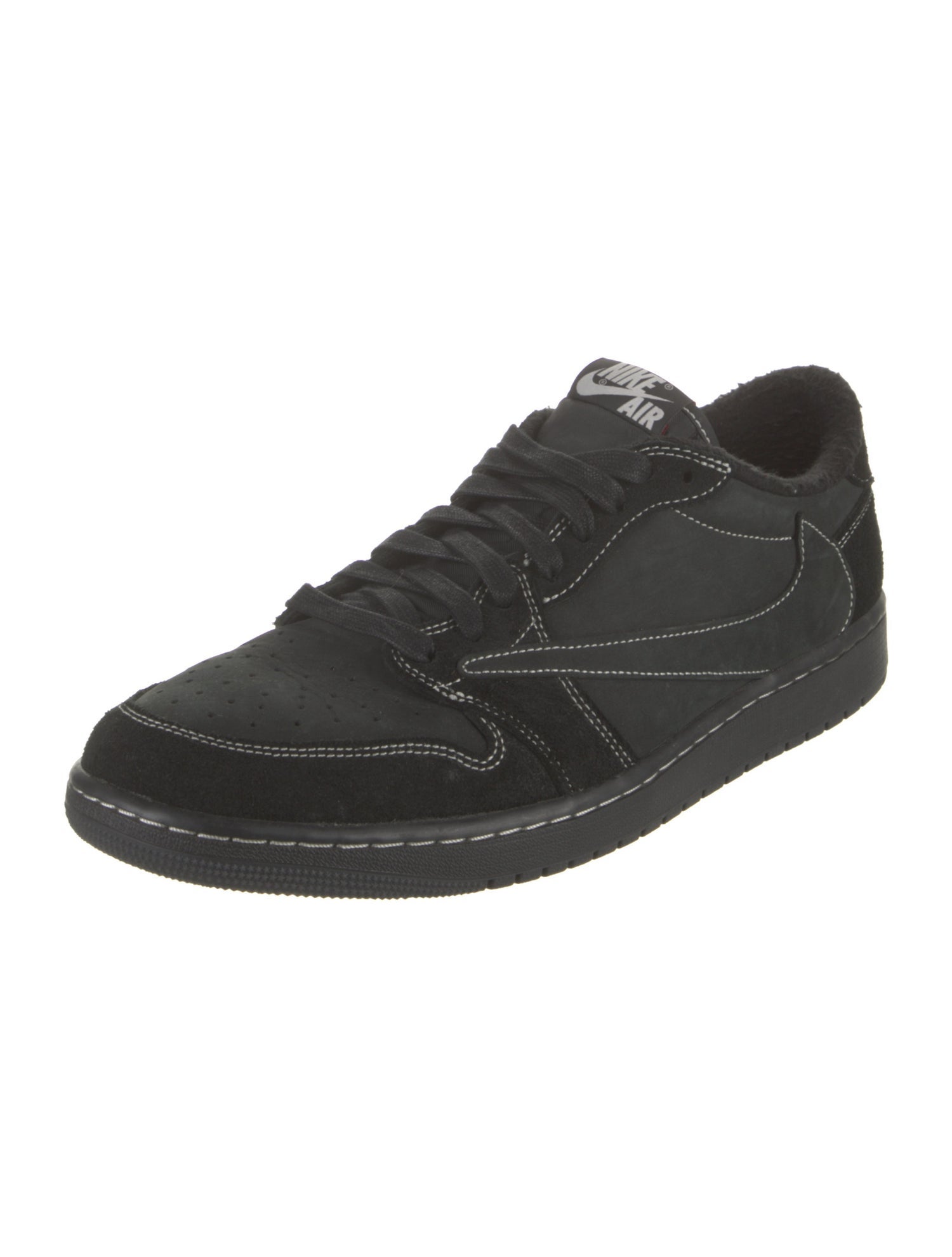 Jordan x Travis Scott 1 Retro Low OG SP 'Black Phantom' Sneakers